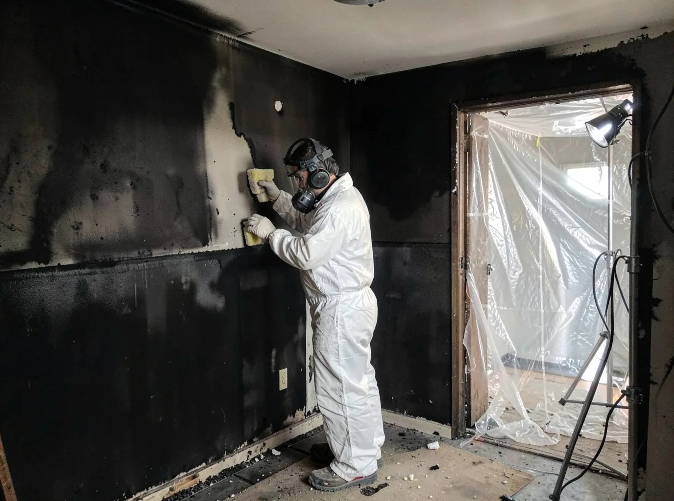 Fire Damage Restoration company in Traphill, NC